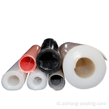 Berbagai warna karet silicone non-slip silicone roll